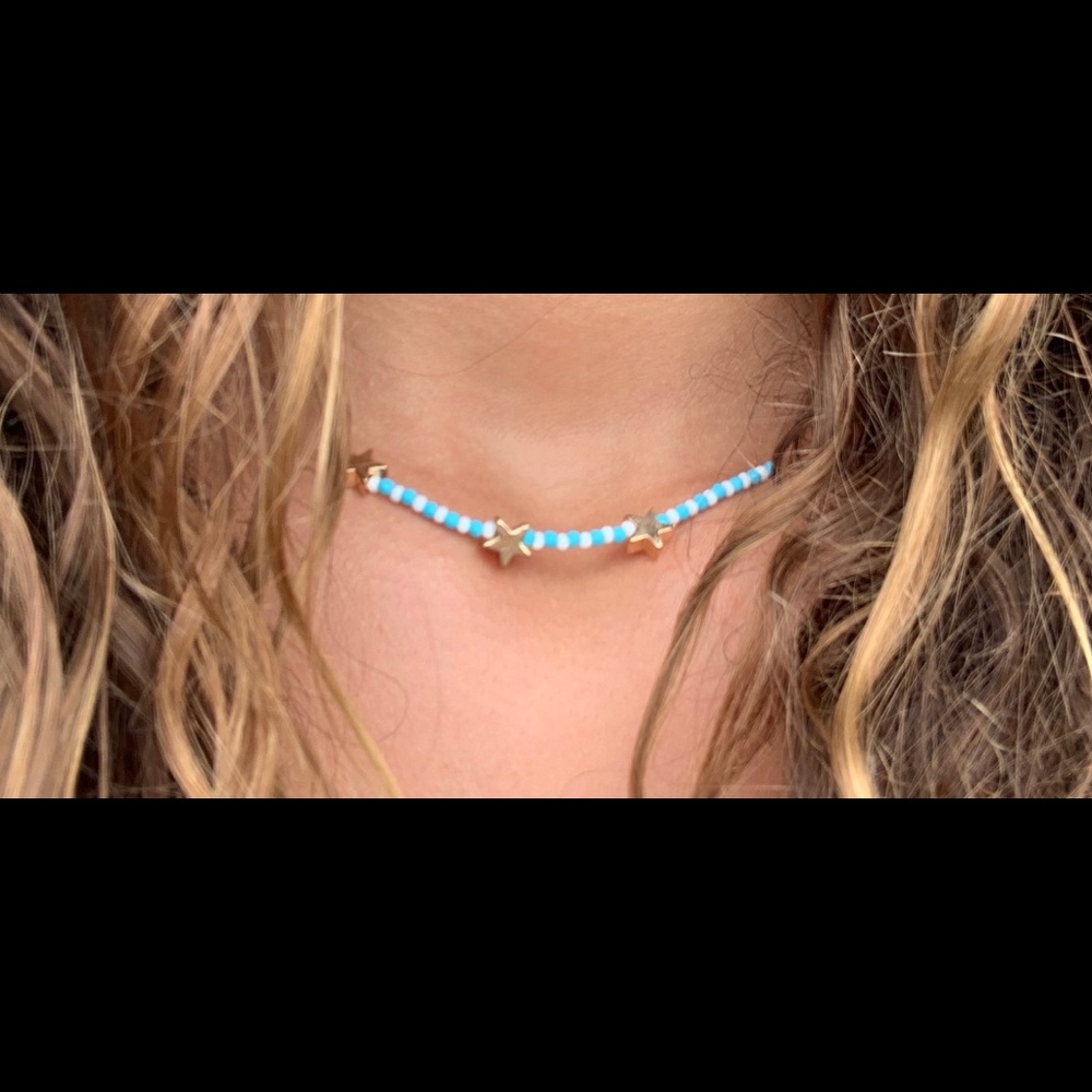 “Waves” Beaded Choker!!